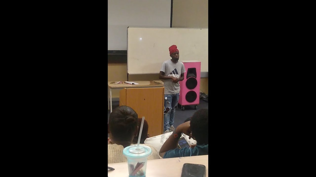 DUT POETRY SESSION - NHLANHLA MHLONGO
