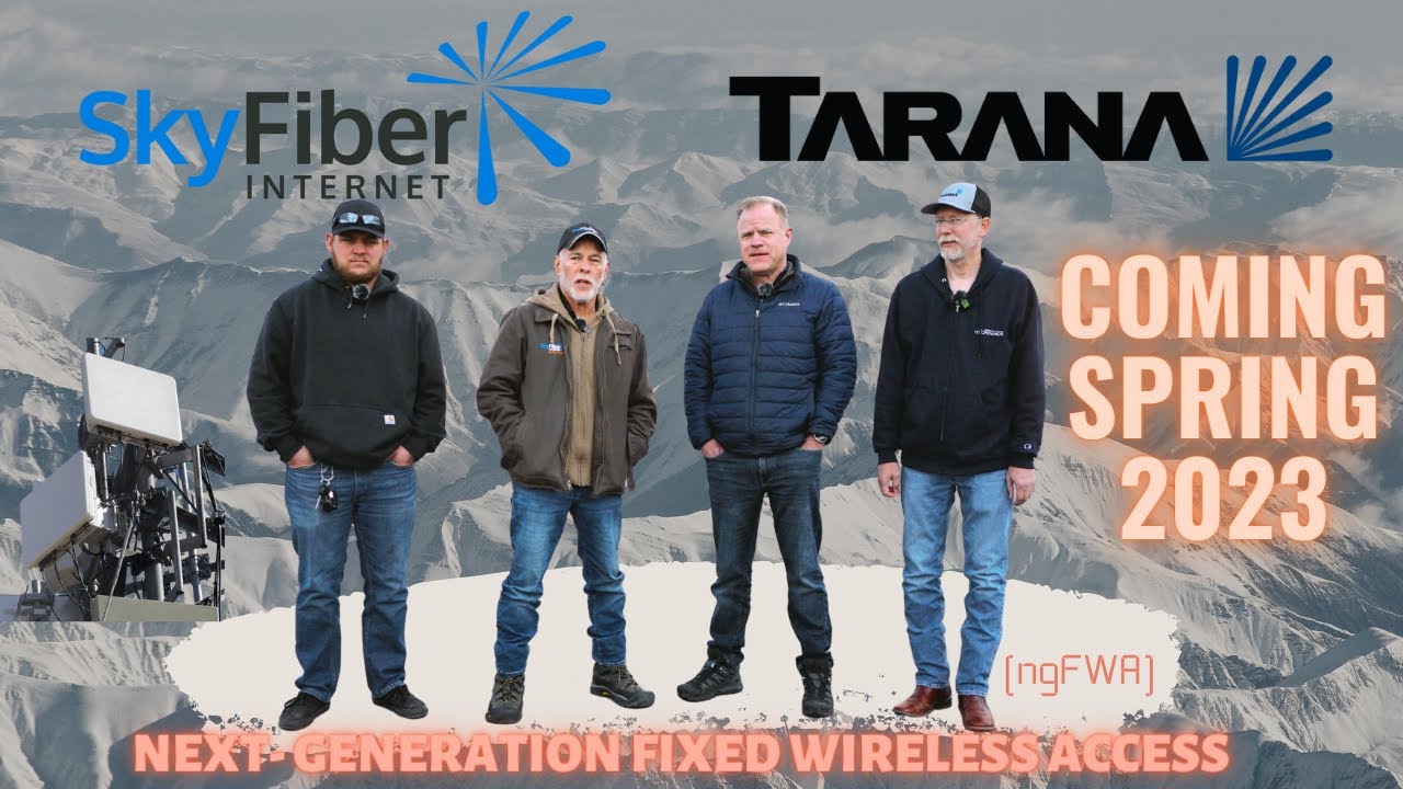 SKY FIBER INTERNET & TARANA WIRELESS bring NEXT-GENERATION FIXED WIRELESS ACCESS to LAKE TAHOE!