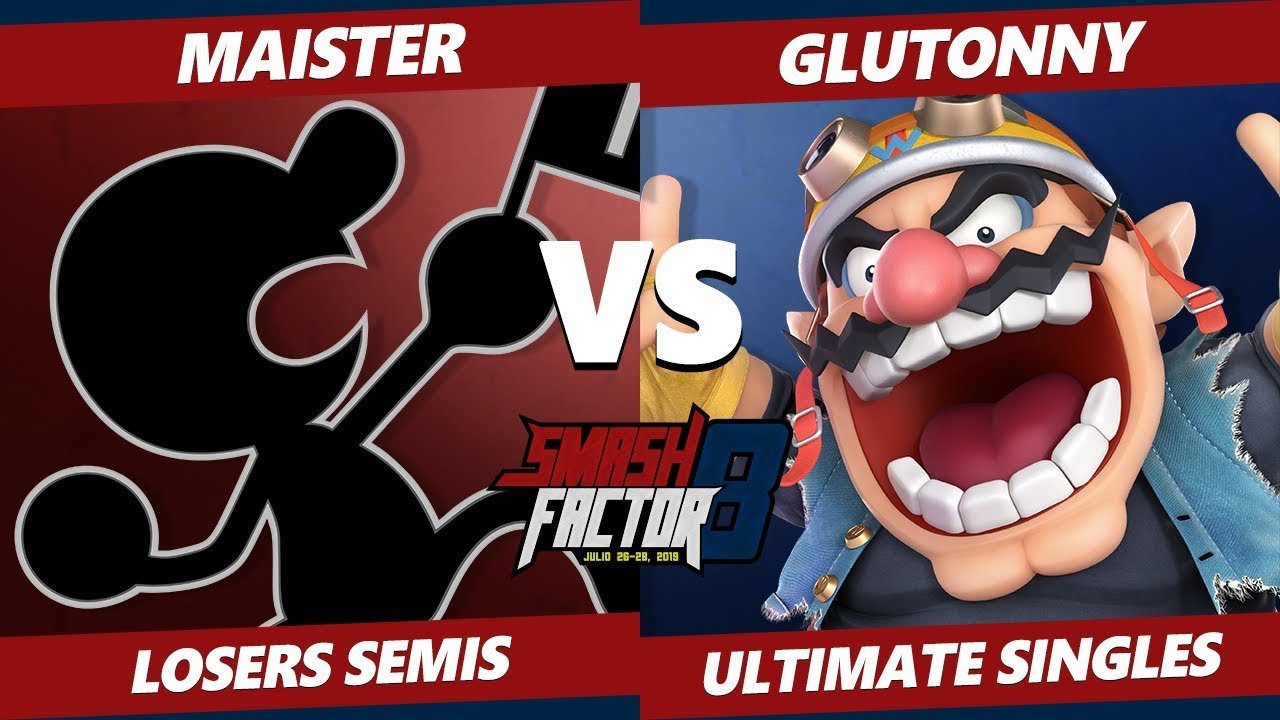 SF8 SSBU - KJS | Maister (Game & Watch) Vs SLY | Glutonny (Wario) Smash Ultimate Tournament L. Semis