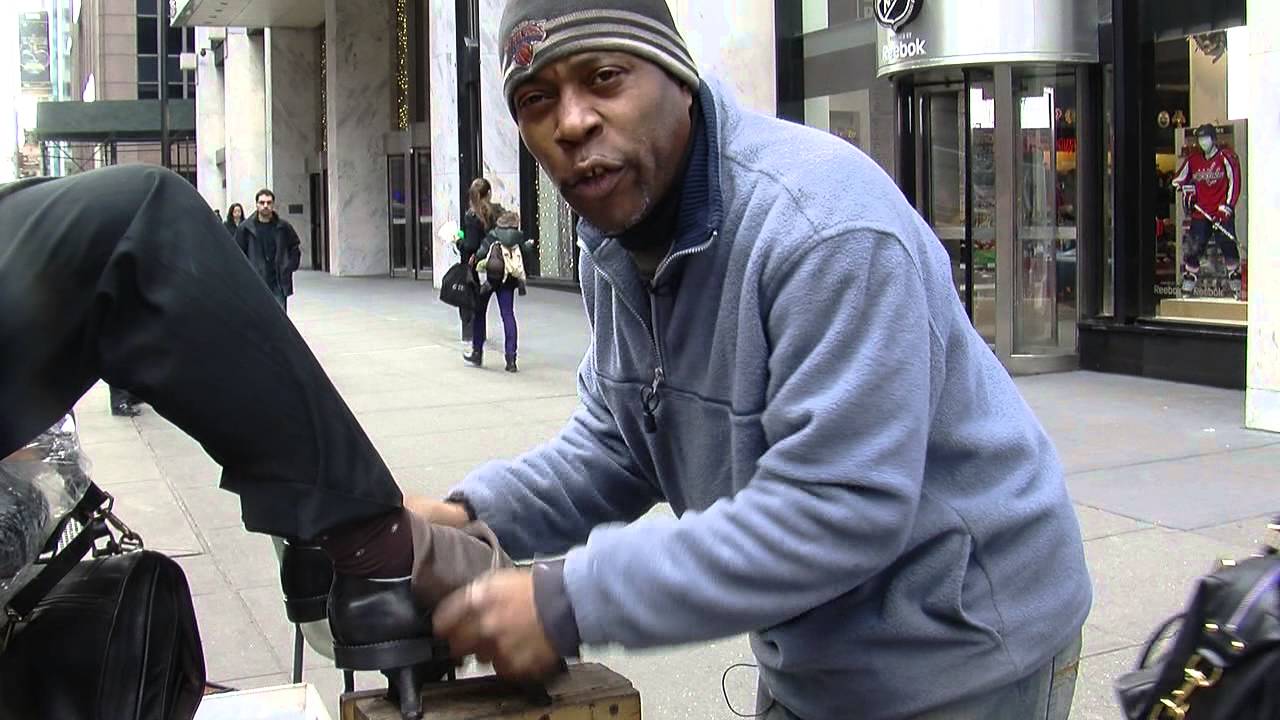 Don Ward: Shoe Shiner Extraordinaire