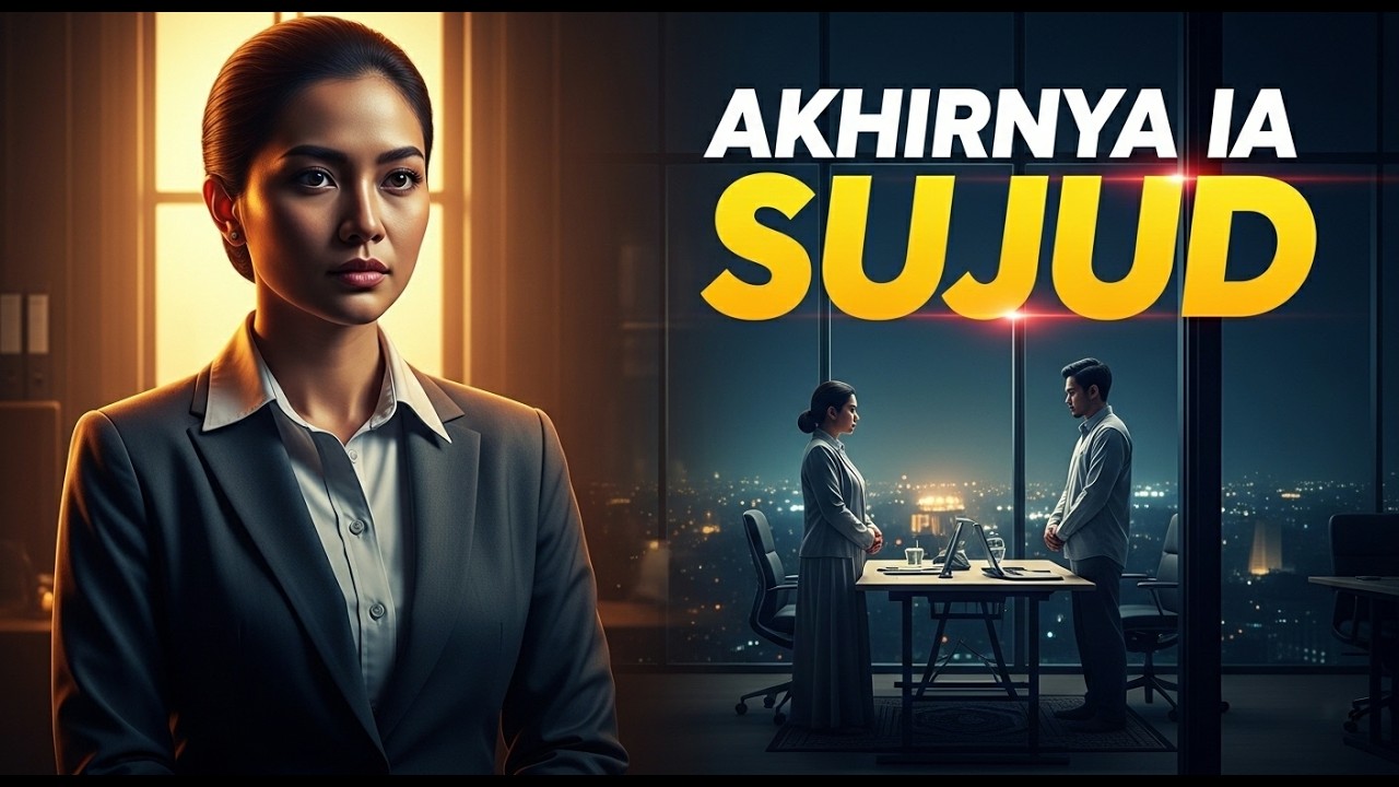 CEO Cantik Itu Akhirnya Bersujud di Belakang Santri | Cerita ispiratif
