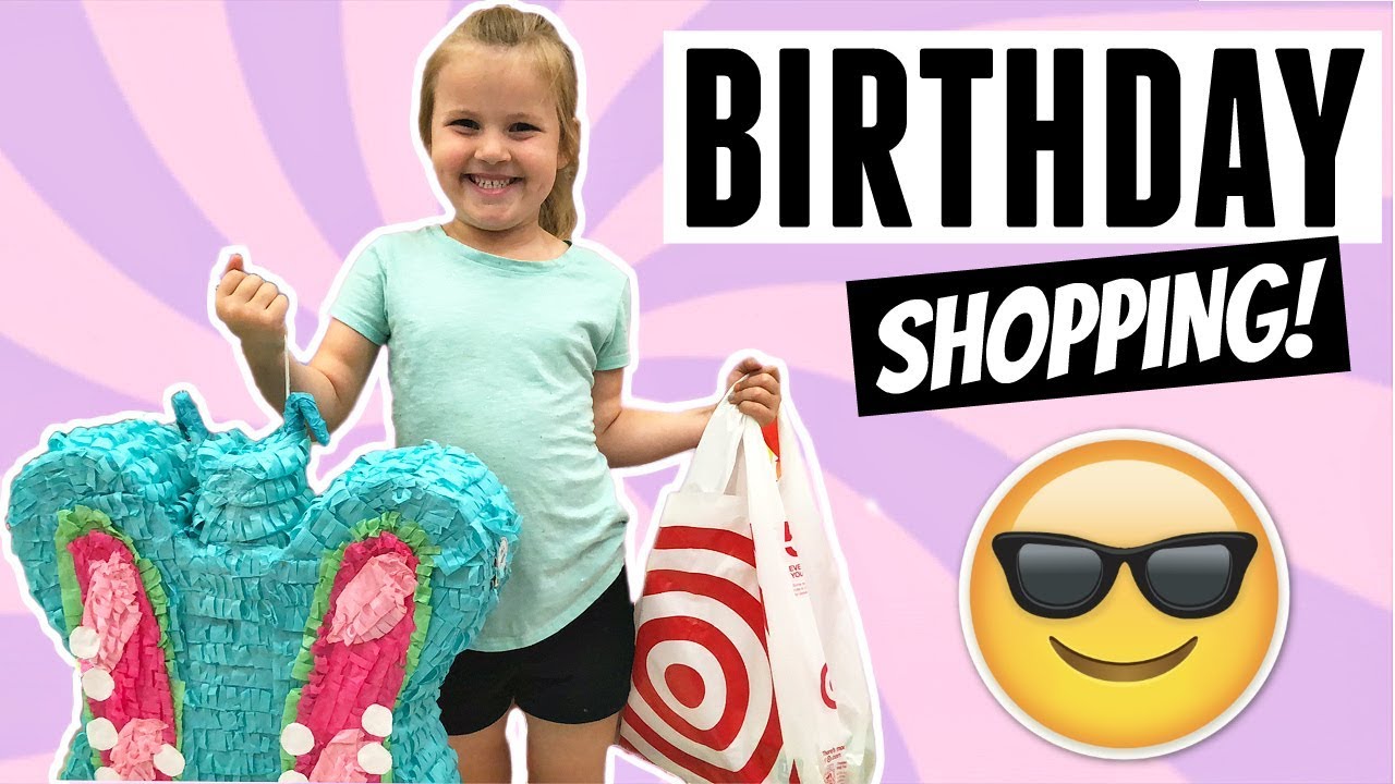 FUN BIRTHDAY SHOPPING TRIP! PICKING OUT HER OWN BIRTHDAY PRESENTS?!