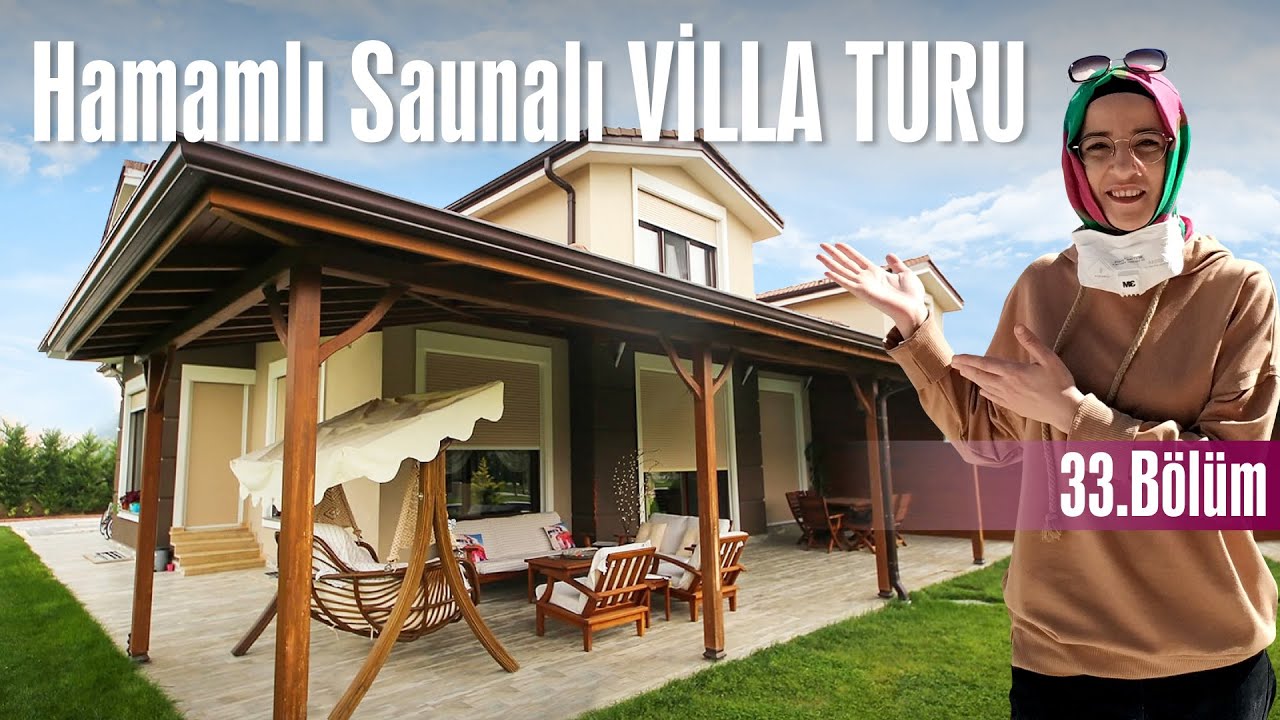 Villa House Tour 🌲 Турецкая баня, сауна, большая терраса, купить недвижимость из Турции