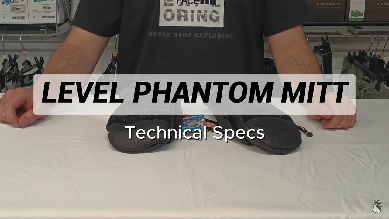 LEVEL PHANTOM MITT TECHNICAL SPECS