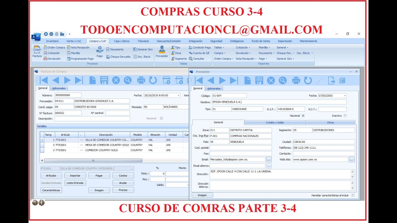 🎓 ¡Curso de Profit Plus 9.1 Homologado! 🎓¡Hola a todos! 👋 habilidades en compras