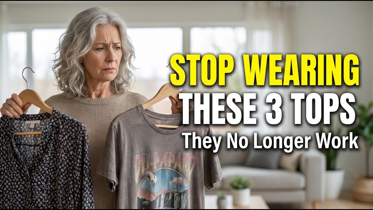 These 3 Tops No LONGER WORK for Women Over 60 (Avoid Them NOW!)