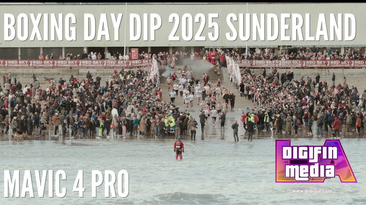 Boxing Day Dip 2025 #sunderland #roker #seaburn #rnli #boxingday