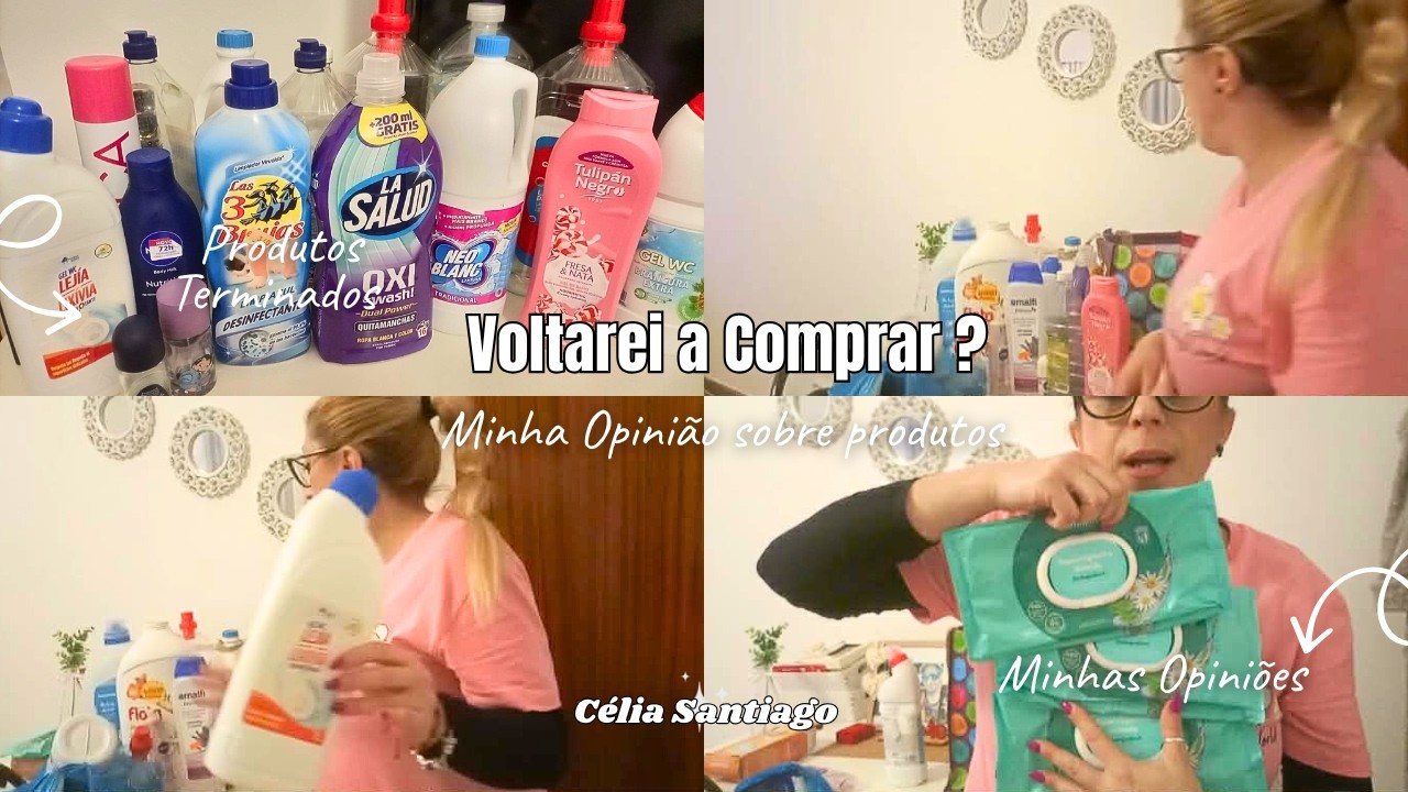 Produtos terminados do mês - Será que compro de novo?