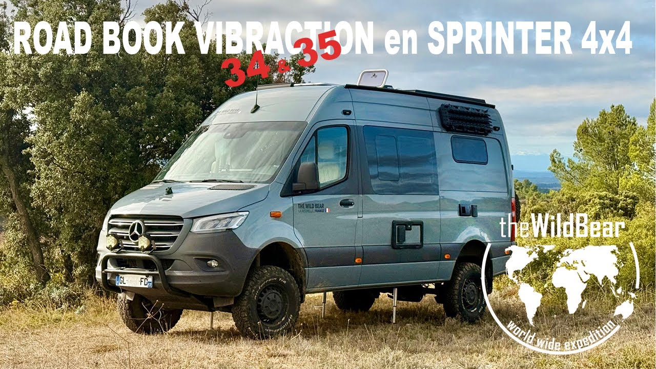 RB Vibraction 34 et 35 Pays Cathare en Sprinter 4x4