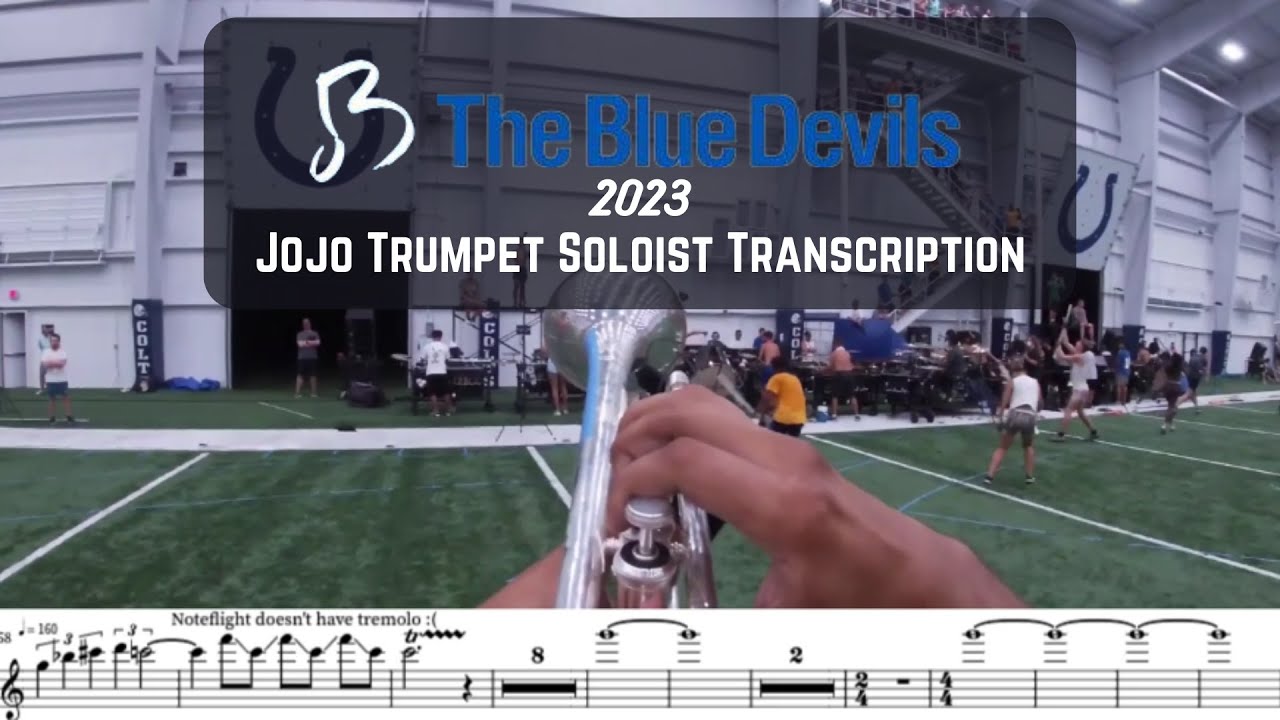 Blue Devils 2023 - The Cut-Outs - Jojo Soloist Transcription