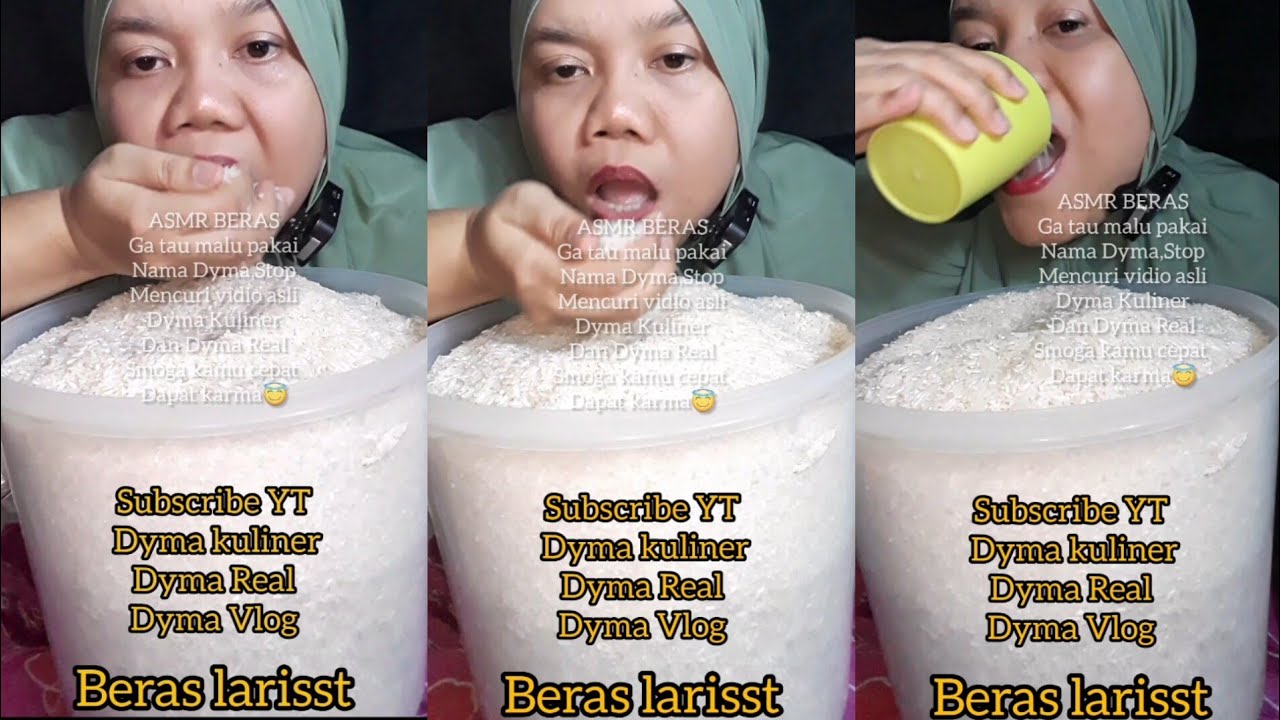 DYMA CULINARY 💕АСМР ЕДИТ СЫРОЙ РИСА💕 Ест сырой рис #mukbang @Dymareal @dymavlog