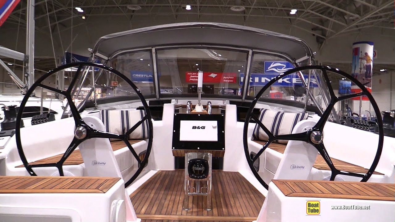 2016 Hanse 415 Sailing Yacht - Deck and Interior Walkaround - 2016 Toronto Boat Show