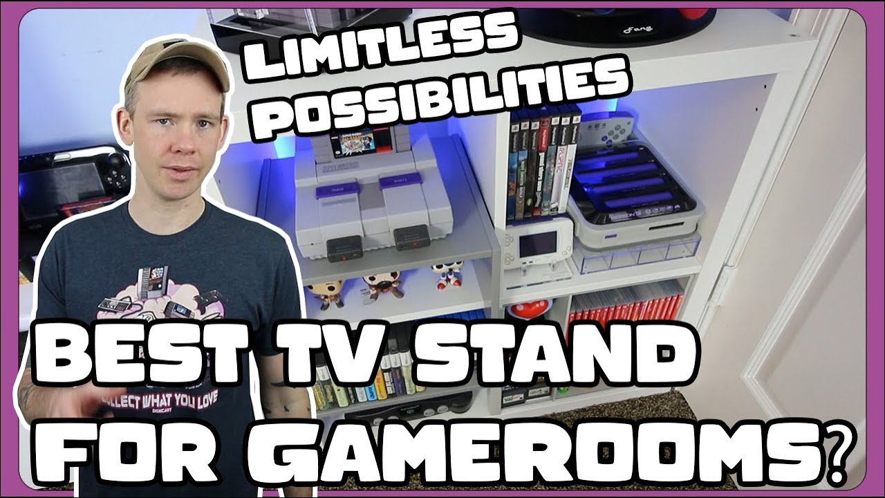 Kallax The Best TV stand for game collections !! ( and Best inserts for games / consoles)