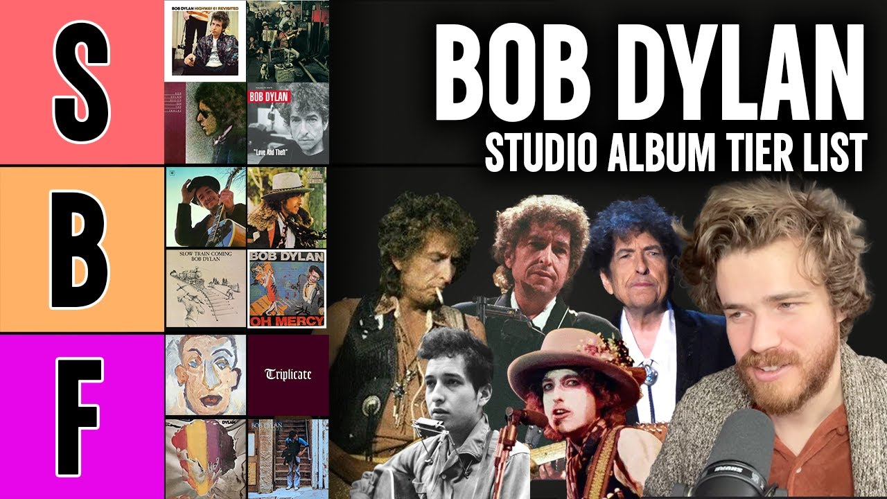 I Ranked ALL Of Bob Dylan's Studio Albums (SUPERCUT)