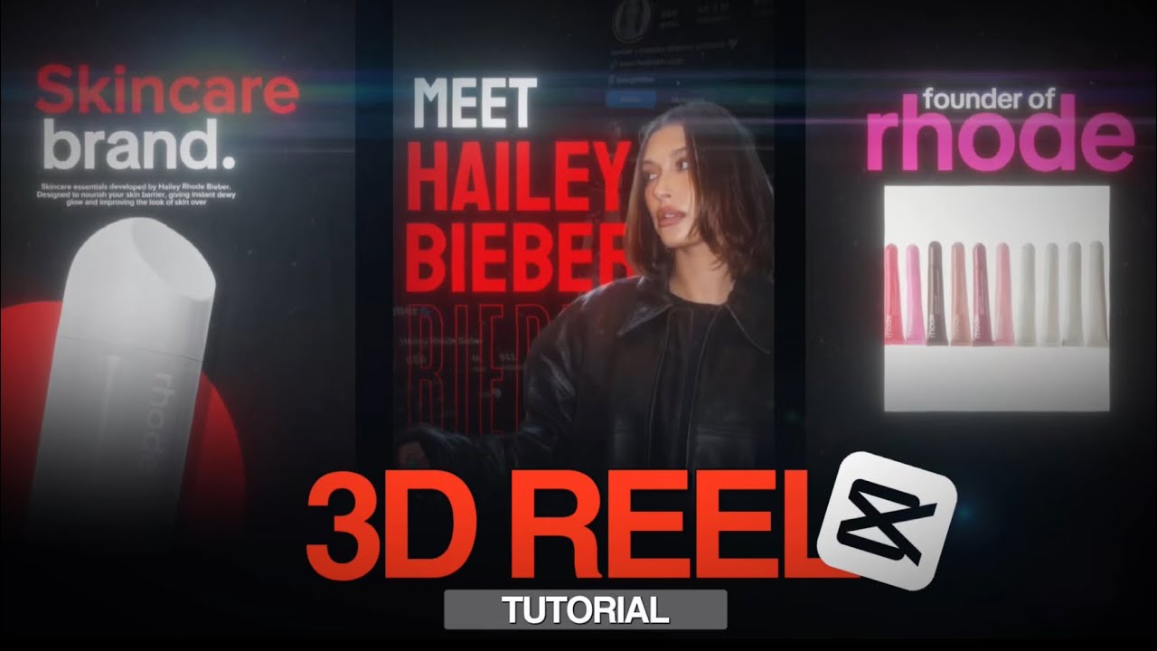 Create 3D Viral Instagram Reels with using capcut mobile/pc | Trending Edit  | Part- 04