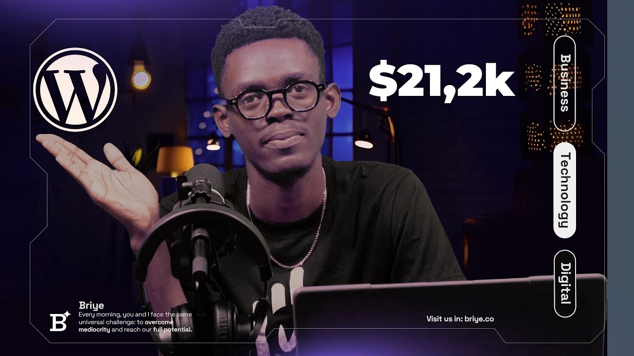 Mwen jenere deja $21,000 US sèlman nan kreye sitwèb ak WordPress | KLAS 1