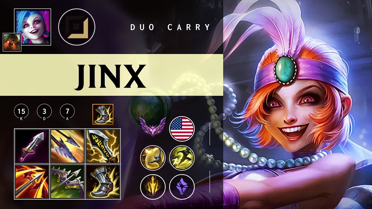 Jinx ADC vs Smolder - NA Master Patch 26.03