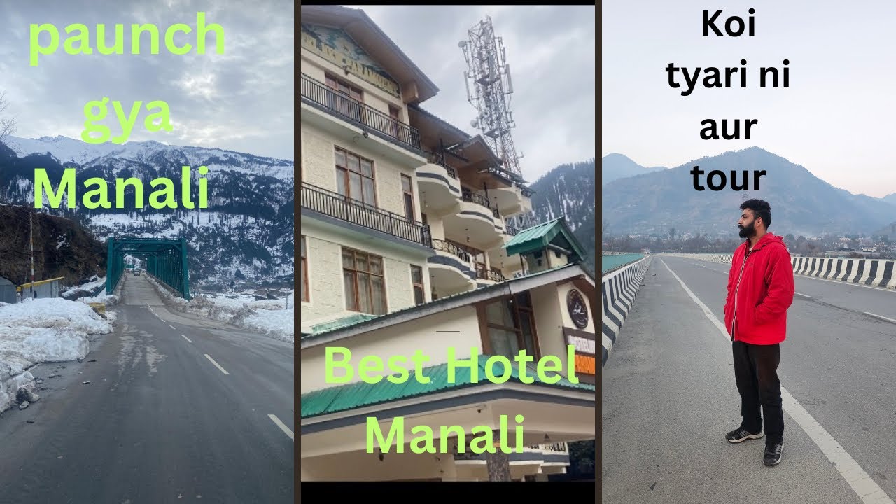 Manali paunch gya bina plan kiye😬 aur solang velly se Apni Car aage nhi😢..