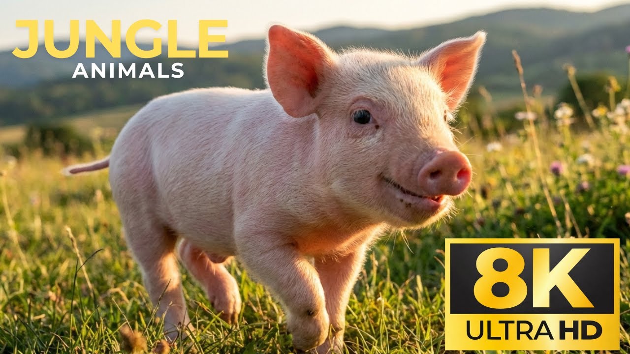 8K Cinematic Wildlife – Stunning Wild Animals in Nature