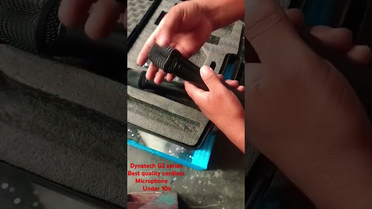 dynatech g2 best cordless microphone under 10k