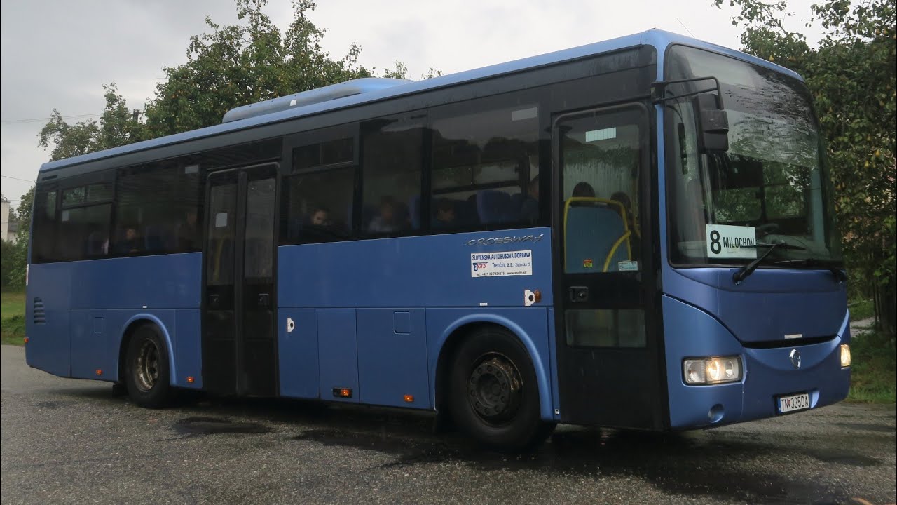 Irisbus Crossway 10,6M (TN-335DA) | linka 8 | SAD Trenčín • MHD Považská Bystrica