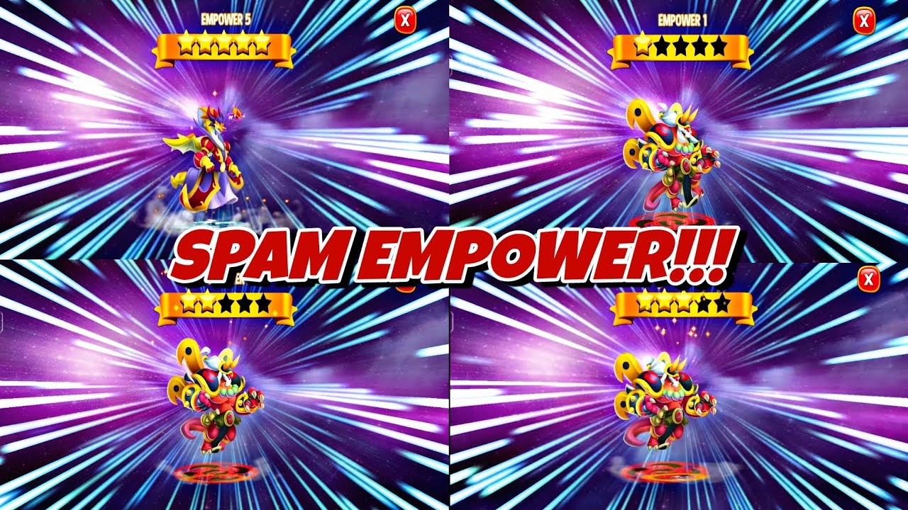 SPAM EMPOWER LAGI!!! CEPATKAN BAYARRRRR • DRAGON CITY INDONESIA
