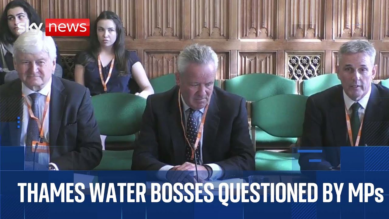 Thames Water bosses face MPs