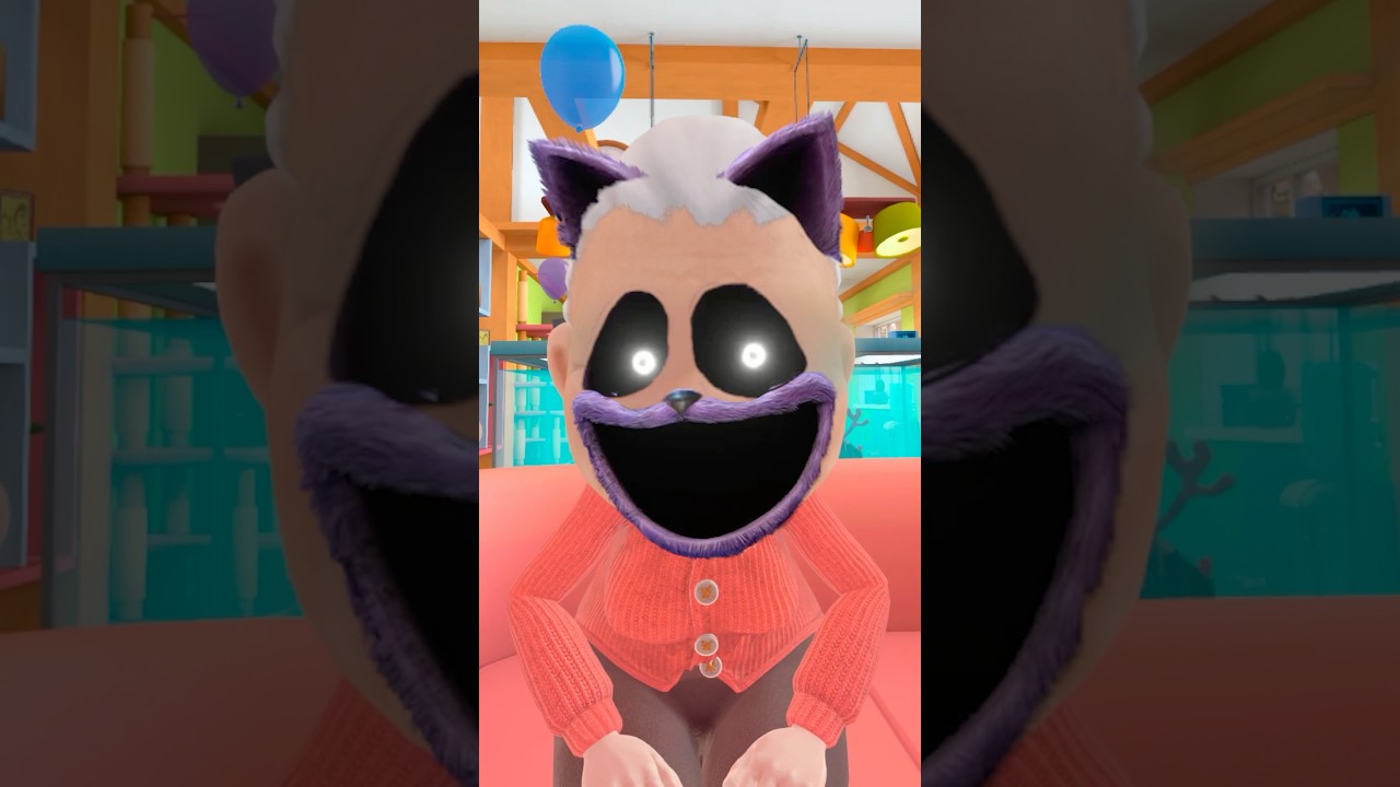 【ネコVR】🐈️Cat vs  CapNap Grandma👵part267 I Am Cat #vr #game #PoppyPlaytime