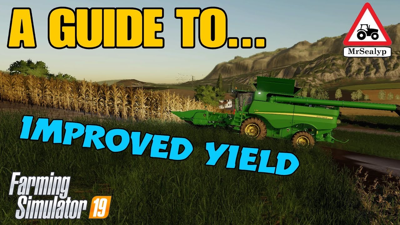 Руководство по... ПОВЫШЕНИЮ УРОЖАЙНОСТИ! Farming Simulator 19, PS4, Обучающее видео.