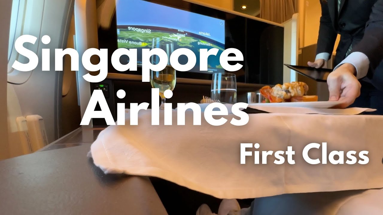 Singapore Airlines First Class Experience. Spent Overnight at Changi Airport. The Private Room.
