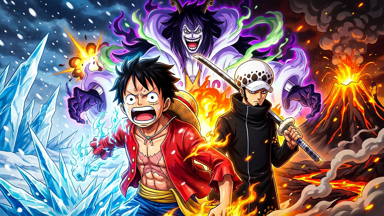 ملخص ون بيس الموسم 16 : بانك هازارد 🌋❄️🧪 | ...✨ One Piece ✨