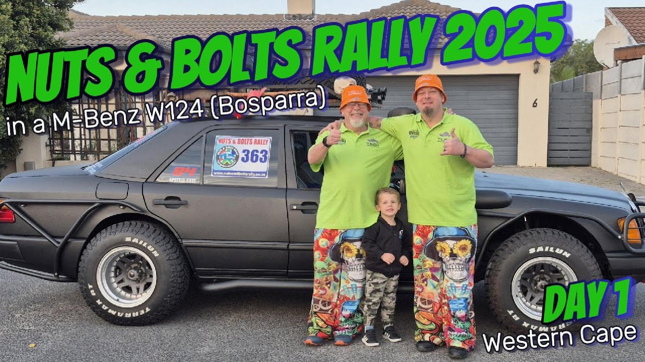 Nuts & Bolts Rally 2025 Western Cape - Day 1