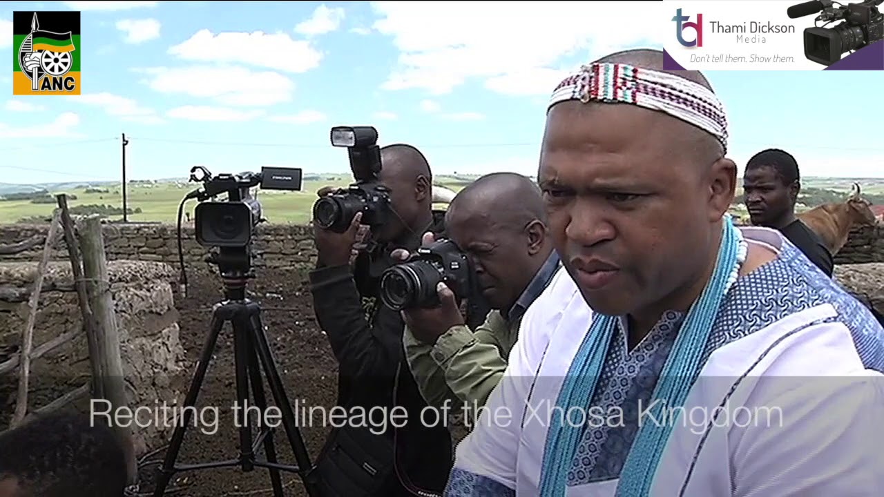 ANC President Cyril Ramaphosa visits Xhosa Kingdom in Nqadu Great Place
