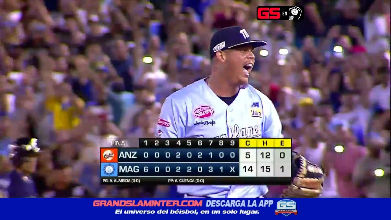 MAGALLANES GANA A CARIBES 14x5 Y SE COLOCA A 1 VICTORIA DEL TÍTULO