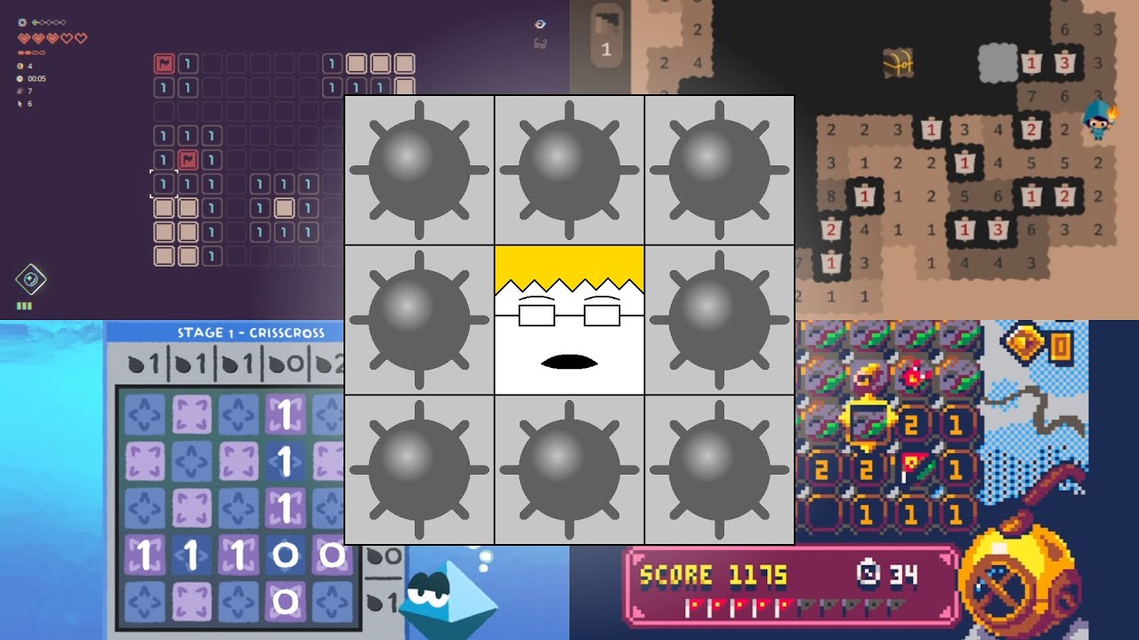 Exploring itch.io- Minesweeper Games