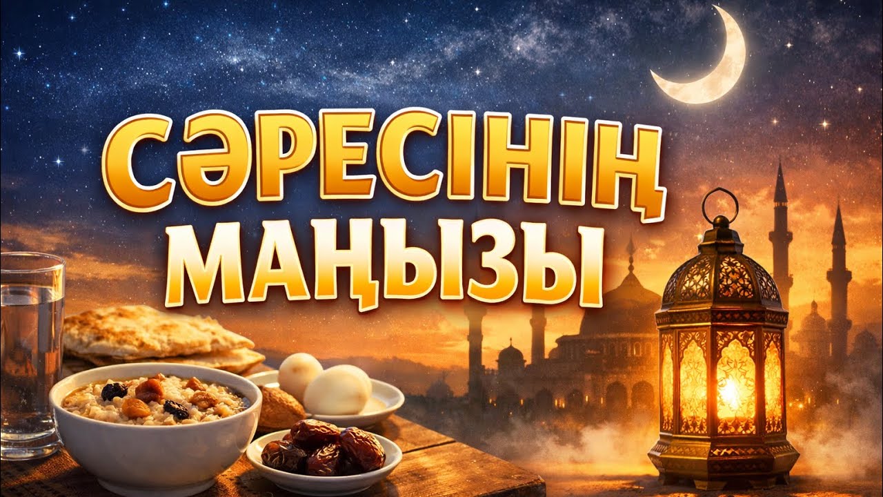 Сәресінің маңызы. Сәресін не үшін ішу керек. Сәресін өткізіп алма.