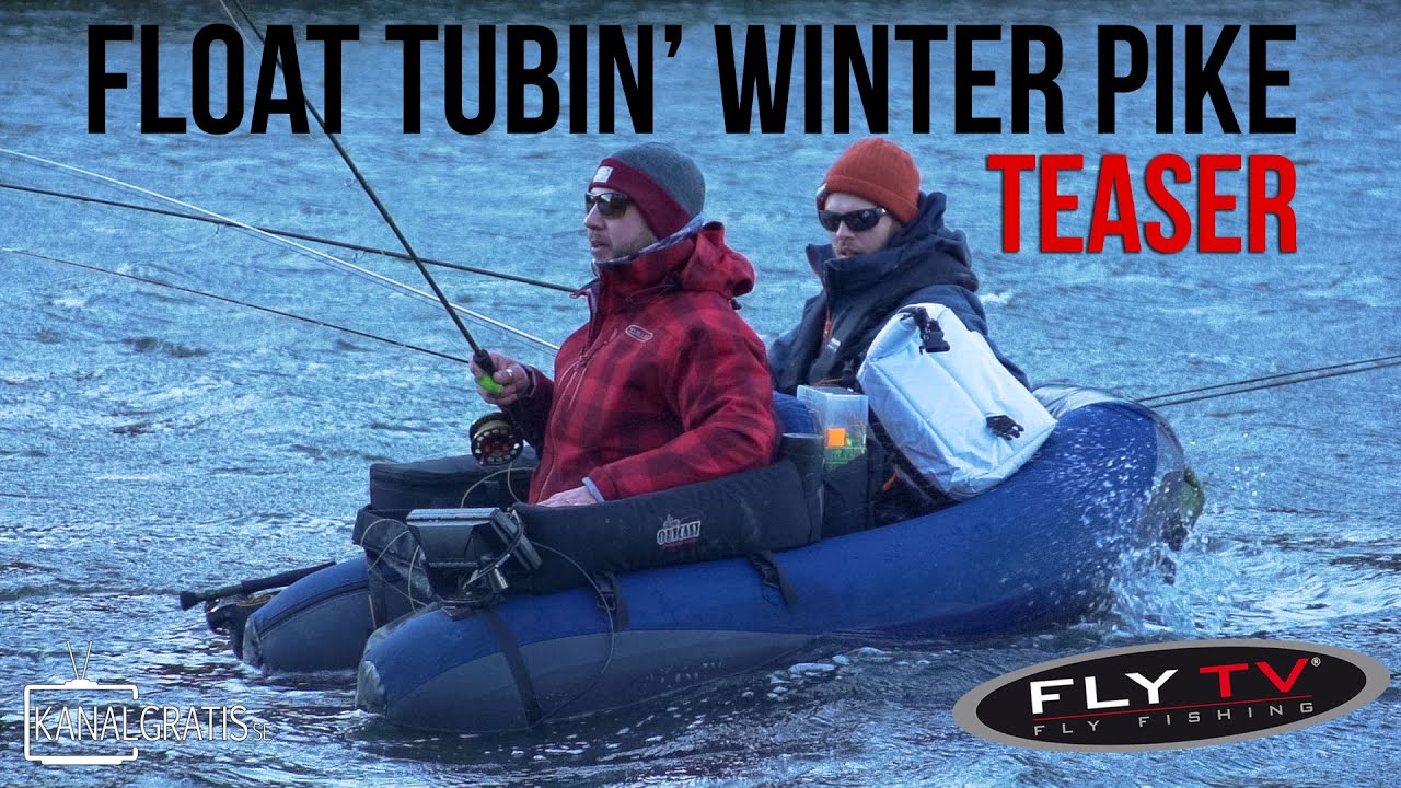 [TEASER] FLY TV - Float Tubin' Winter Pike - Cold Water Pike Fly Fishing