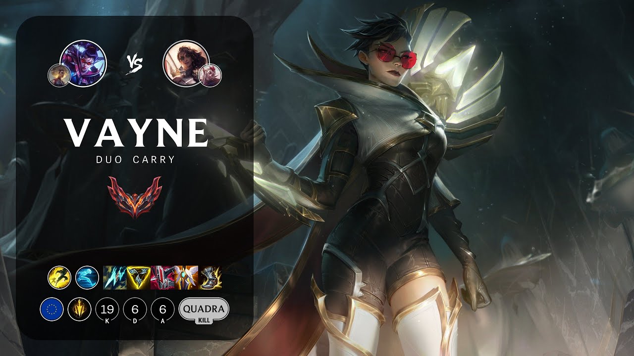Vayne ADC vs Samira - EUW Grandmaster Patch 13.20