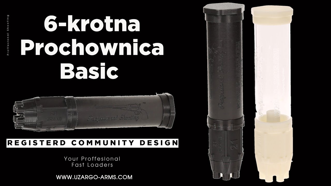 🔥Prochownica Basic 🔥 Jak Ładować Rewolwer Czarnoprochowy? Zestaw Basic Prochownica + Kaszkownica ✅ 👍