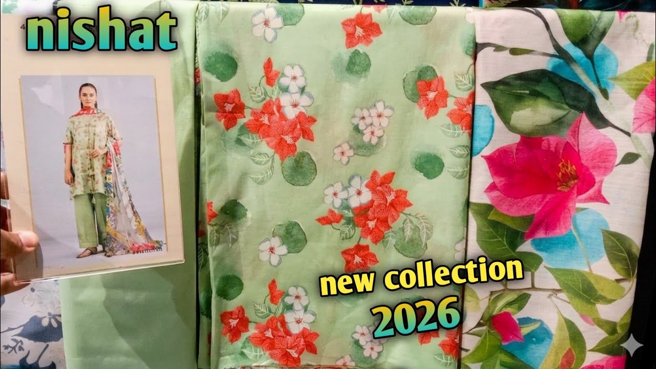 Nishat new lawn collection 2026❤️🤩/ nishat summer collection 2026 / nishat vol 2💥