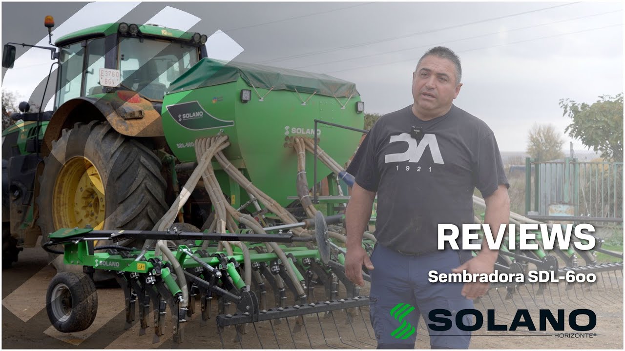 José Manuel Pérez nos cuenta cómo la Sembradora SDL-600 ha transformado su manera de trabajar 🚜