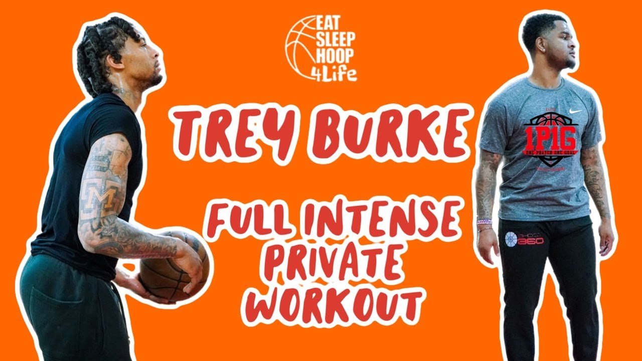 Trey Burke - Full INTENSE Private Workout !!