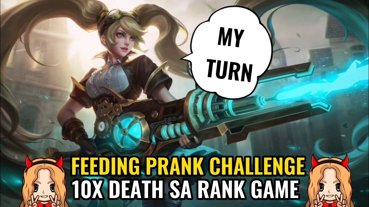 Feeding Prank sa Rank Game! | Feeding 10X Sabay My Turn