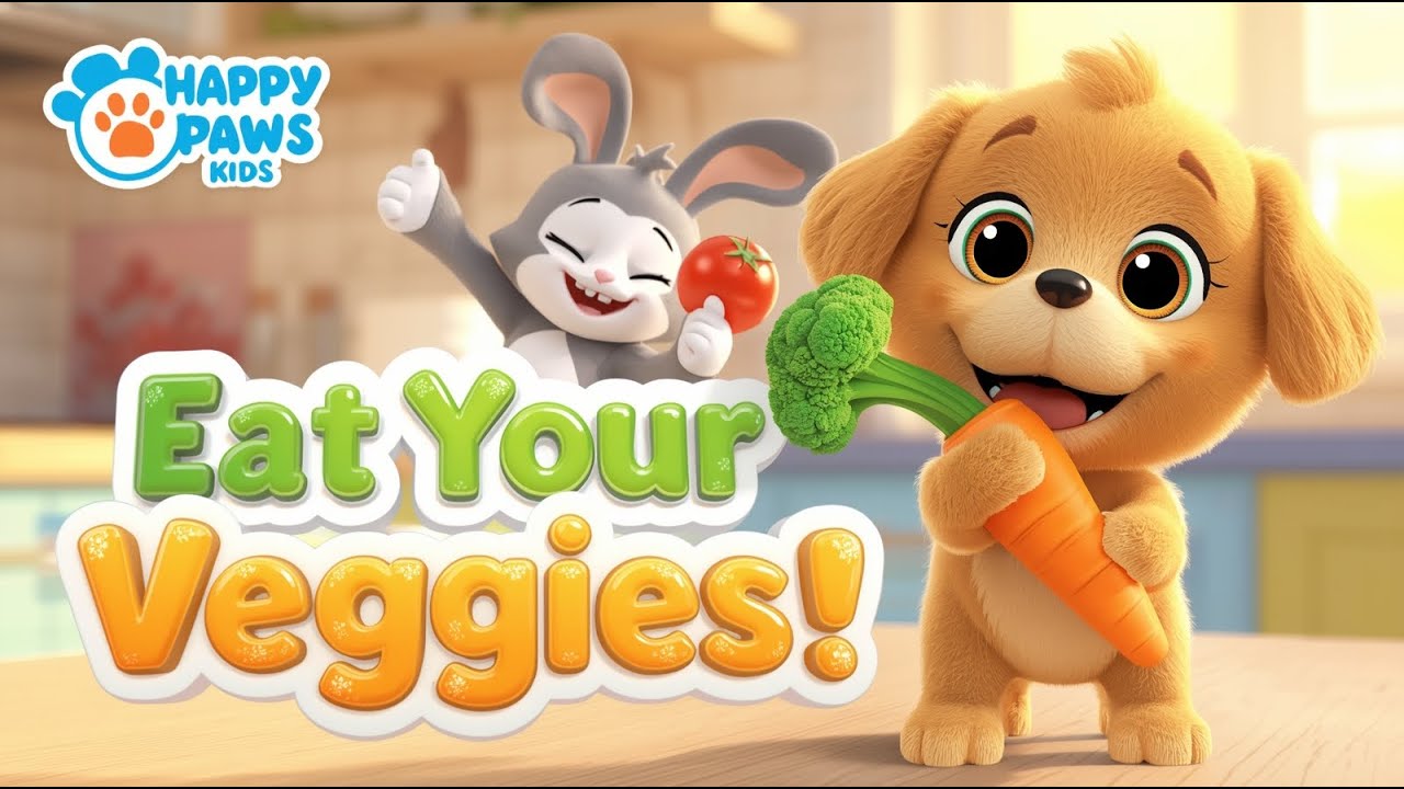 Eat Your Veggies Song | Nursery Rhymes for Kids | Healthy Food Song for Kids & Toddlers
