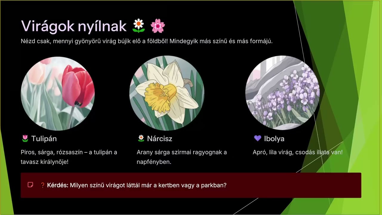 Tavasz PowerPoint