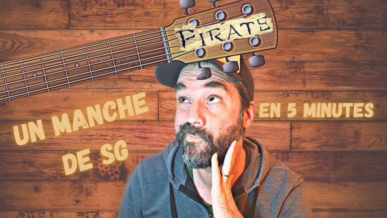 comment fabriquer un manche de sg en 5 minutes