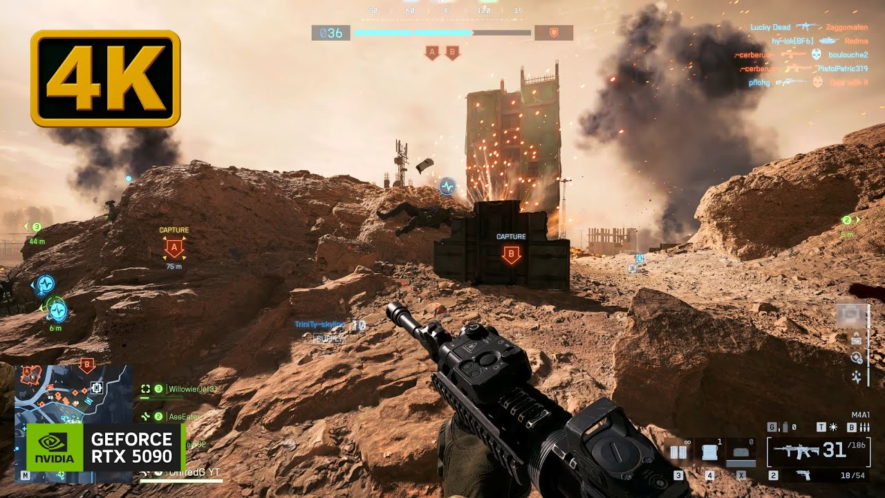 Battlefield 6 Multiplayer Gameplay [4K] — 1 Hour (No Commentary)