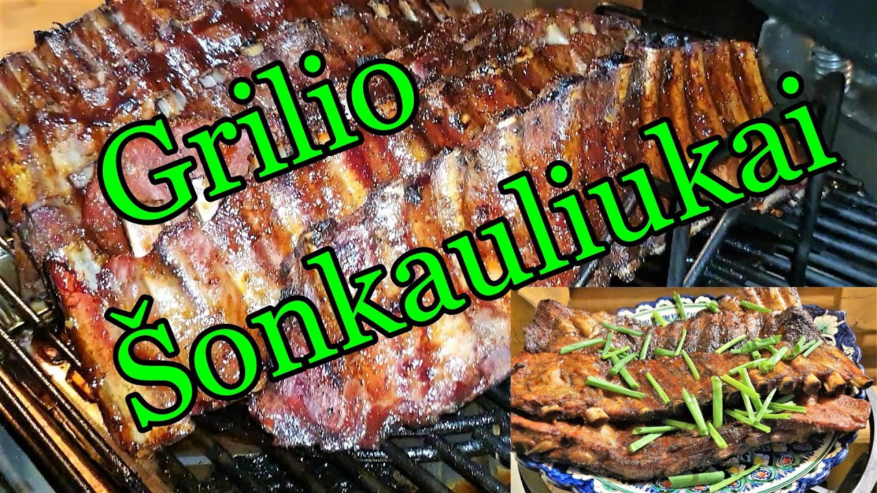 Вкуснейшие ребрышки в гриле - Рецепт Мужской Кухни