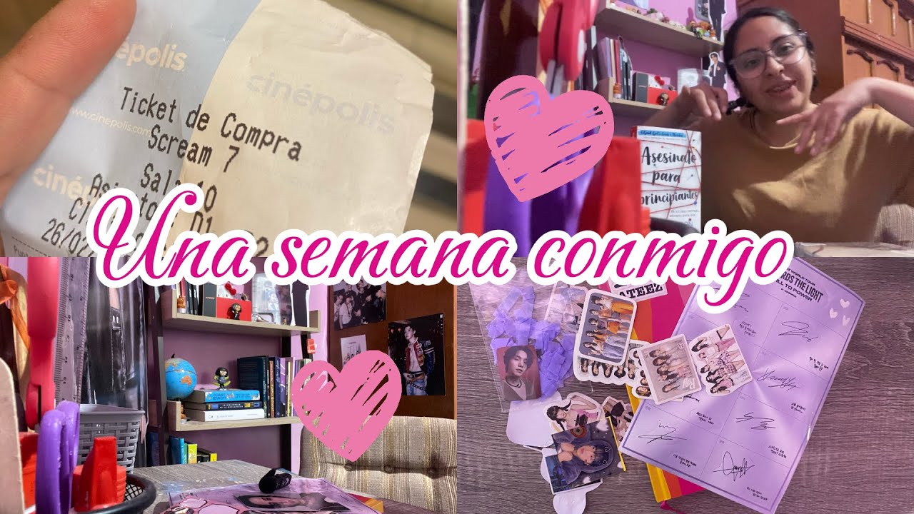 ✨Una semana conmigo✨ #booktube #parati #lectora #librosrecomendados #libros 