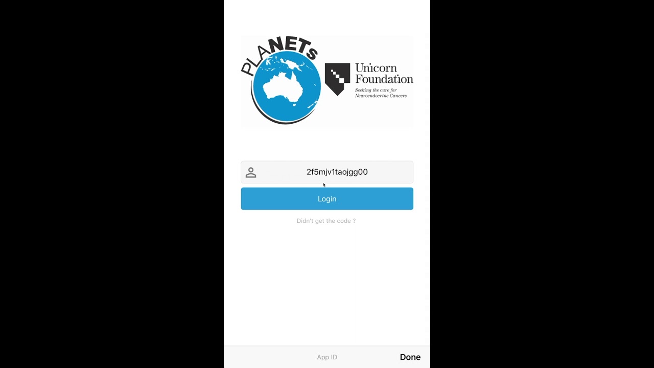 Unicorn Foundation PLANET App Demo
